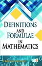 Definitions and Formulae in Mathematics